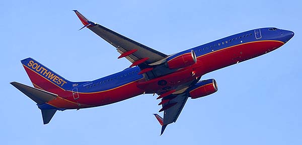 Southwest Boeing 737-8H4 N8601C, Phoenix Sky Harbor, December 22, 2014
